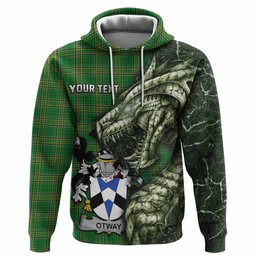 Otway Irish Clan Hoodie Irish Roots Dragon Soul