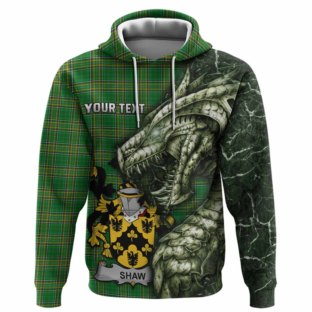 Shaw Irish Clan Hoodie Irish Roots Dragon Soul