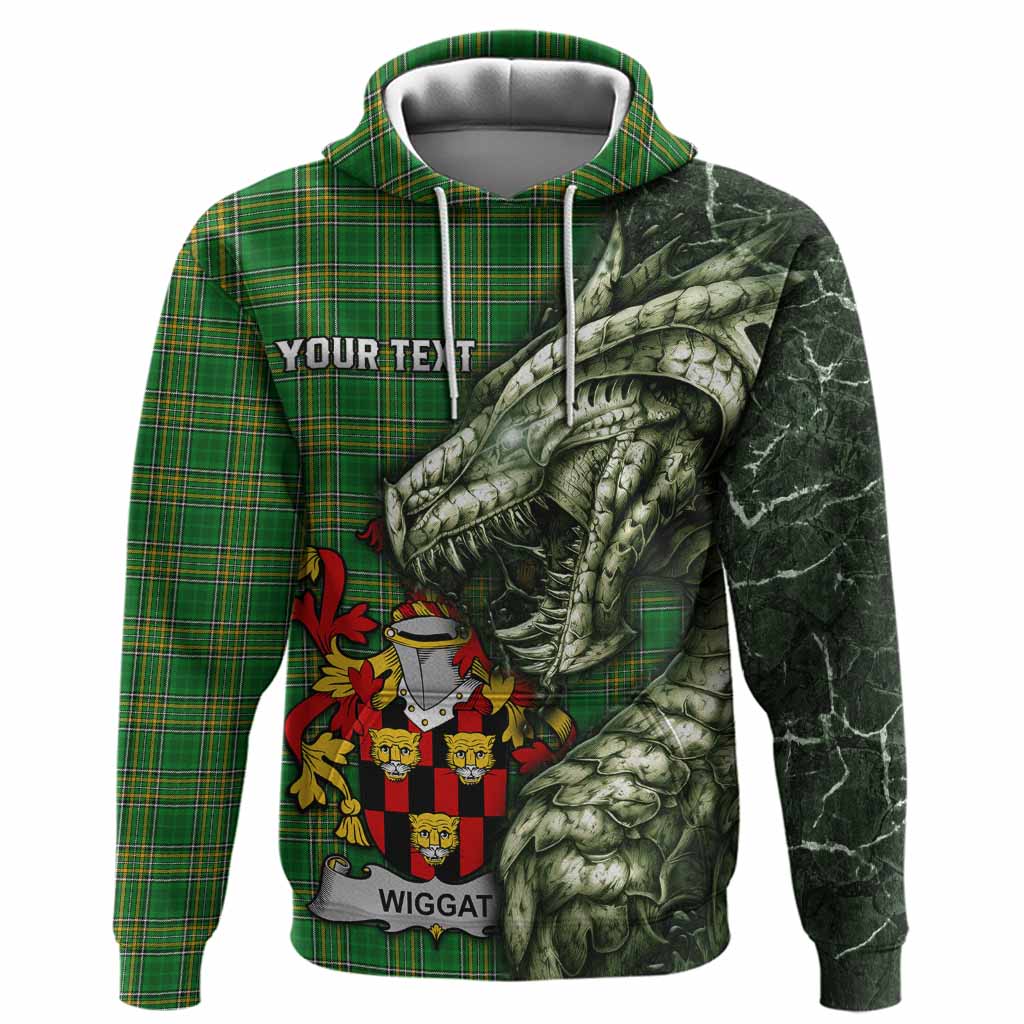 Wiggat Irish Clan Hoodie Irish Roots Dragon Soul