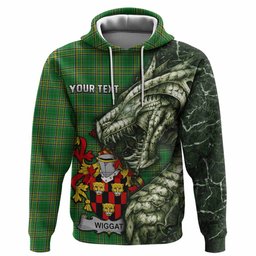 Wiggat Irish Clan Hoodie Irish Roots Dragon Soul