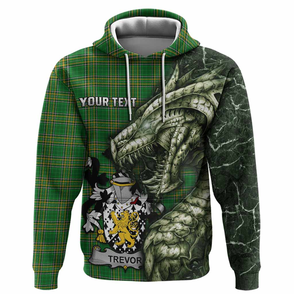 Trevor Irish Clan Hoodie Irish Roots Dragon Soul