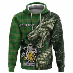 Trevor Irish Clan Hoodie Irish Roots Dragon Soul
