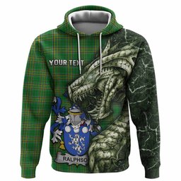 Ralphson Irish Clan Hoodie Irish Roots Dragon Soul