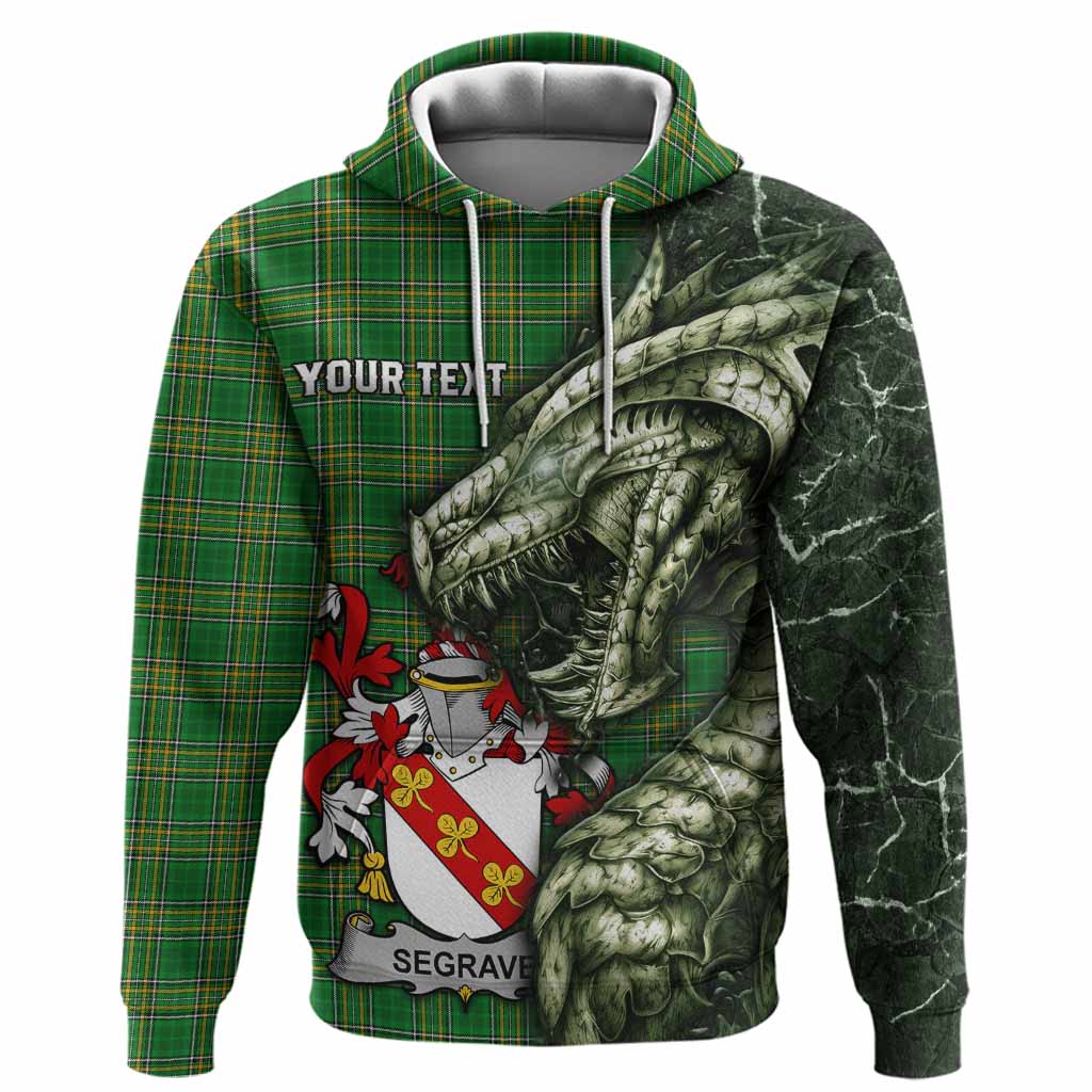 Segrave Irish Clan Hoodie Irish Roots Dragon Soul