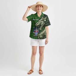 Bagwell Irish Clan Hawaiian Shirt Irish Roots Dragon Soul