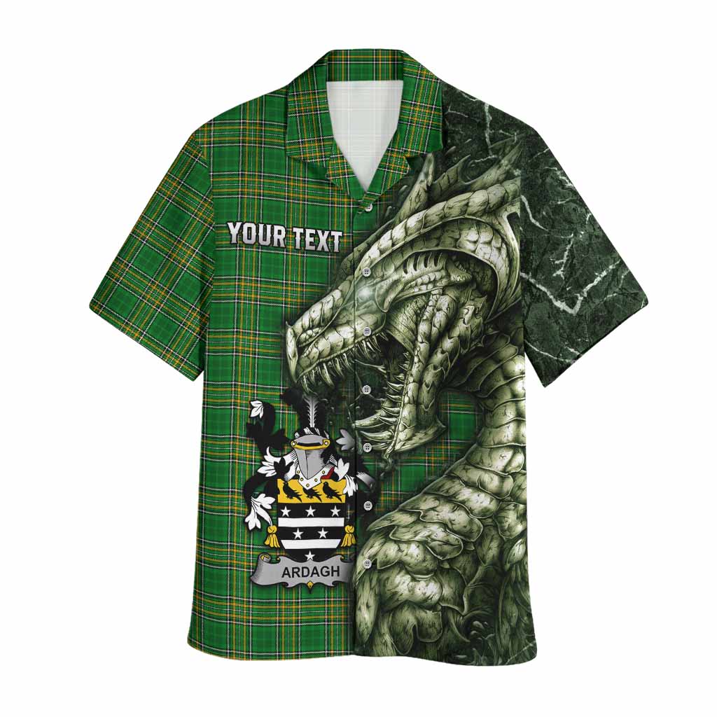 Ardagh Irish Clan Hawaiian Shirt Irish Roots Dragon Soul