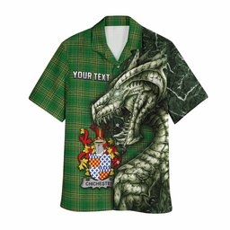 Chichester Irish Clan Hawaiian Shirt Irish Roots Dragon Soul