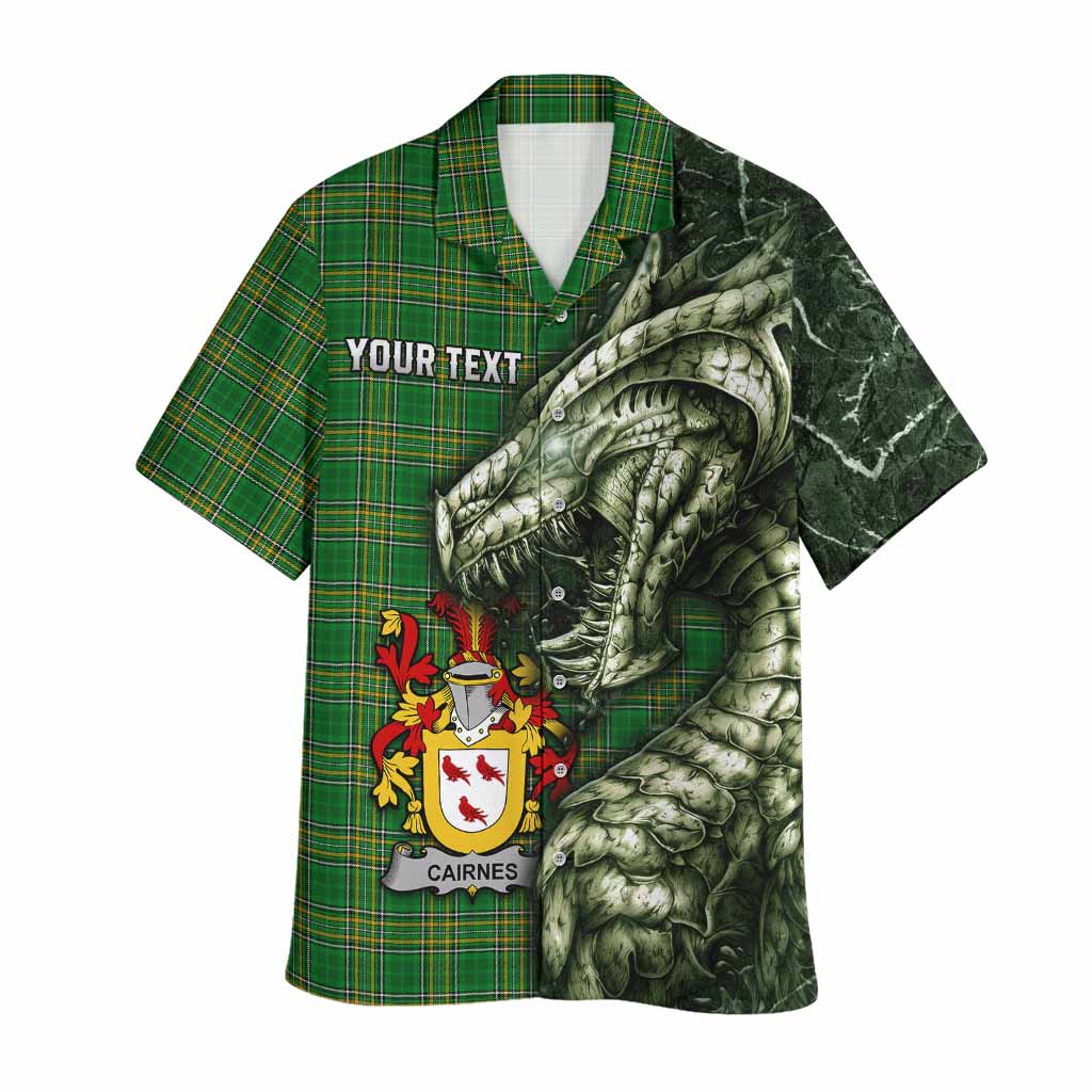 Cairnes Irish Clan Hawaiian Shirt Irish Roots Dragon Soul