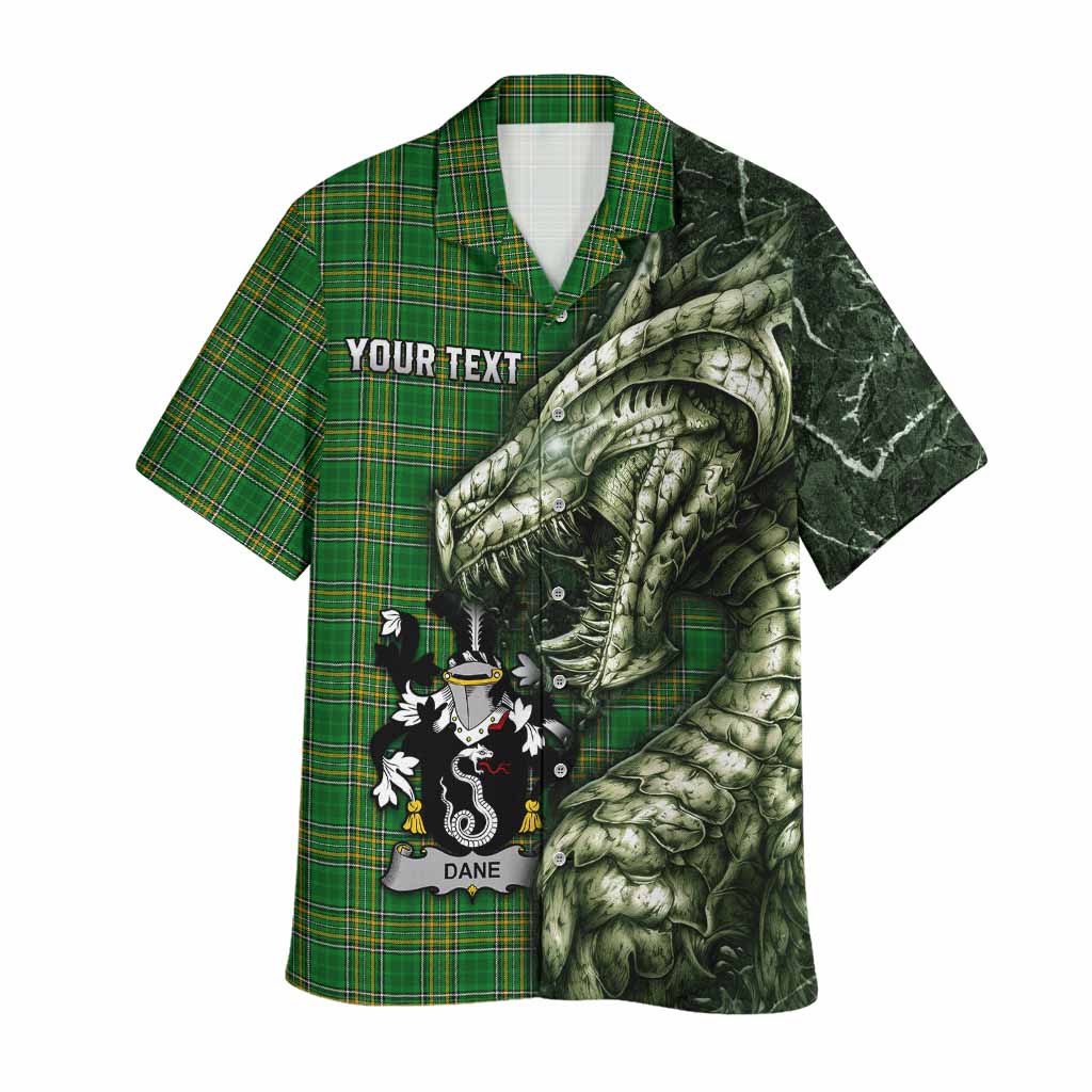 Dane Irish Clan Hawaiian Shirt Irish Roots Dragon Soul