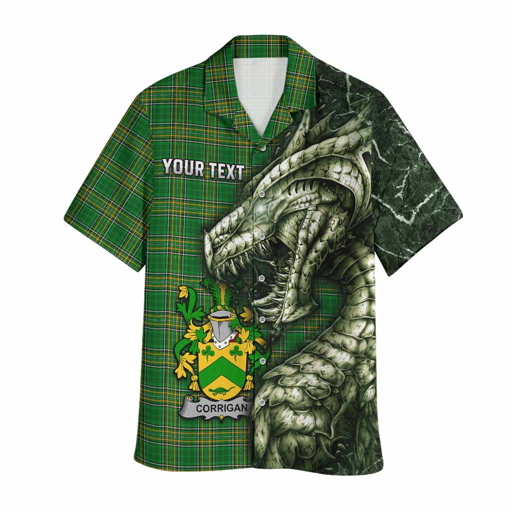 Corrigan Irish Clan Hawaiian Shirt Irish Roots Dragon Soul