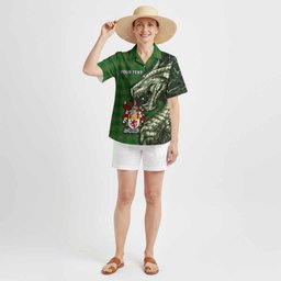 Bryne Irish Clan Hawaiian Shirt Irish Roots Dragon Soul