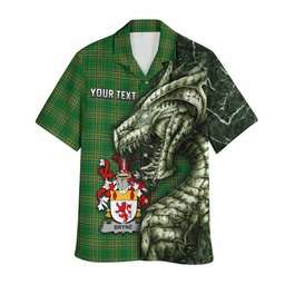 Bryne Irish Clan Hawaiian Shirt Irish Roots Dragon Soul