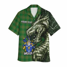 Bligh Irish Clan Hawaiian Shirt Irish Roots Dragon Soul