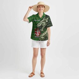 Carkham Irish Clan Hawaiian Shirt Irish Roots Dragon Soul