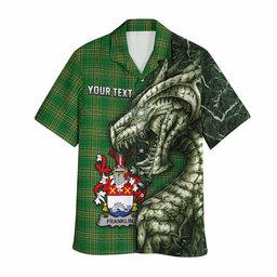 Franklin Irish Clan Hawaiian Shirt Irish Roots Dragon Soul