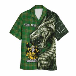 Francis Irish Clan Hawaiian Shirt Irish Roots Dragon Soul