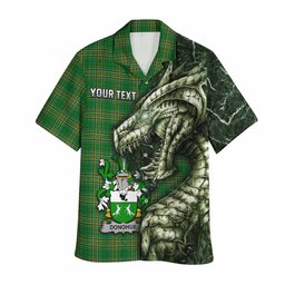 Donohue Irish Clan Hawaiian Shirt Irish Roots Dragon Soul