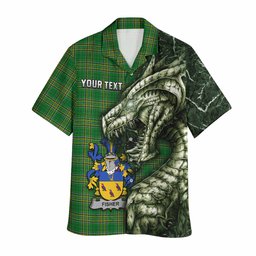 Fisher Irish Clan Hawaiian Shirt Irish Roots Dragon Soul