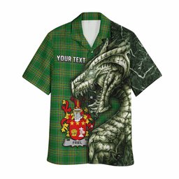 Friel Irish Clan Hawaiian Shirt Irish Roots Dragon Soul