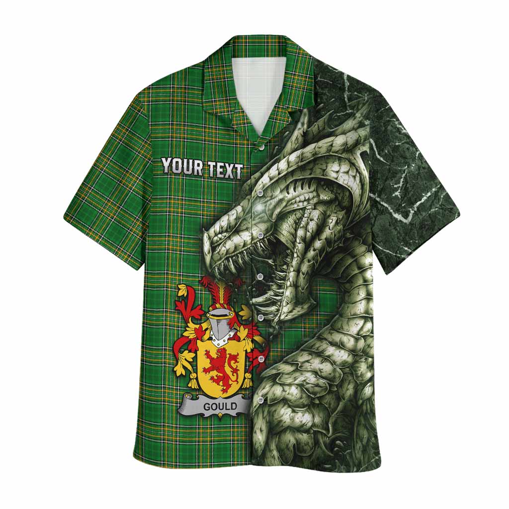 Gould Irish Clan Hawaiian Shirt Irish Roots Dragon Soul