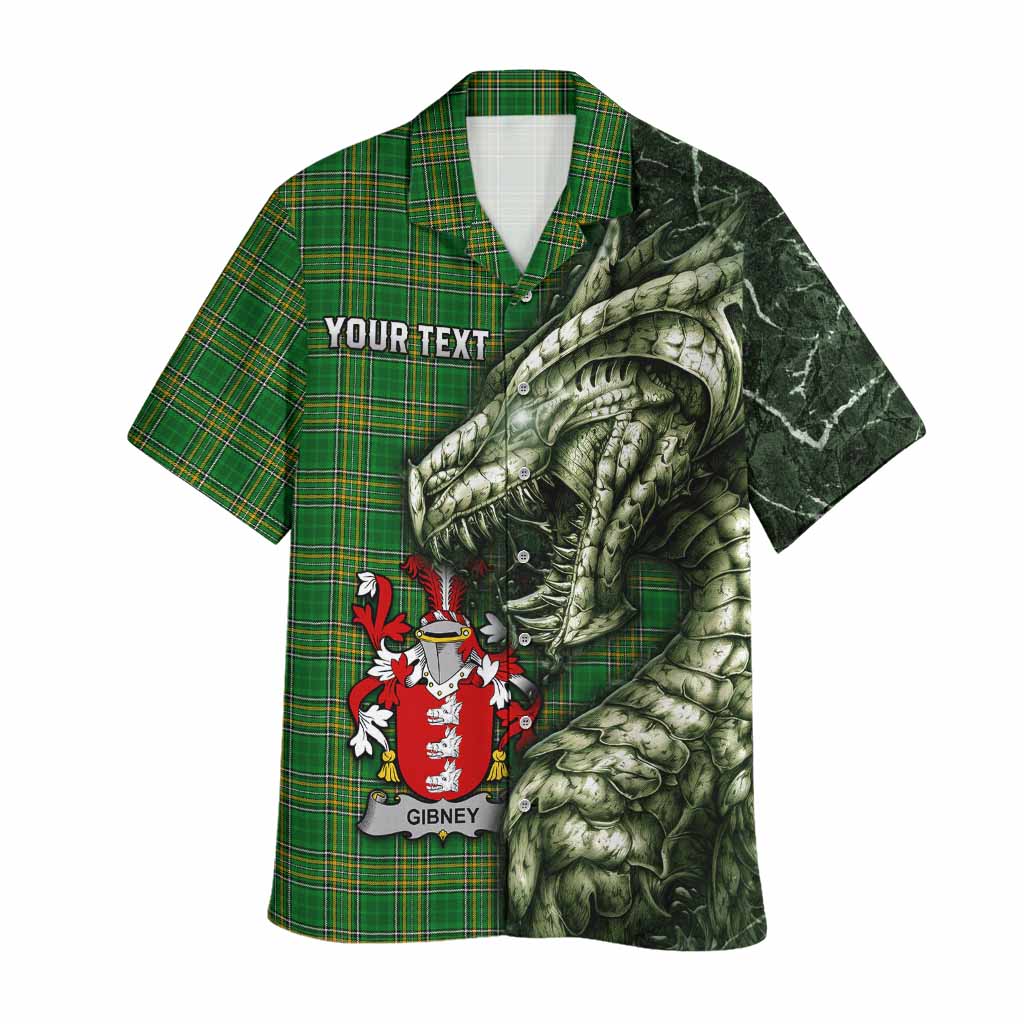 Gibney Irish Clan Hawaiian Shirt Irish Roots Dragon Soul
