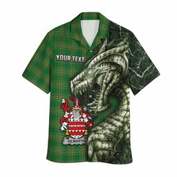 Gilmartin Irish Clan Hawaiian Shirt Irish Roots Dragon Soul