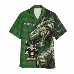 Lowry Irish Clan Hawaiian Shirt Irish Roots Dragon Soul