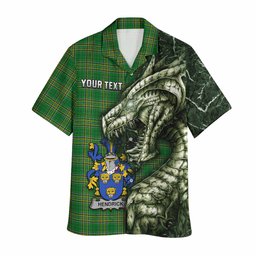 Hendrick Irish Clan Hawaiian Shirt Irish Roots Dragon Soul