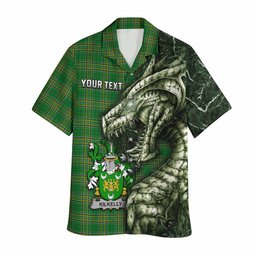 Kilkelly Irish Clan Hawaiian Shirt Irish Roots Dragon Soul