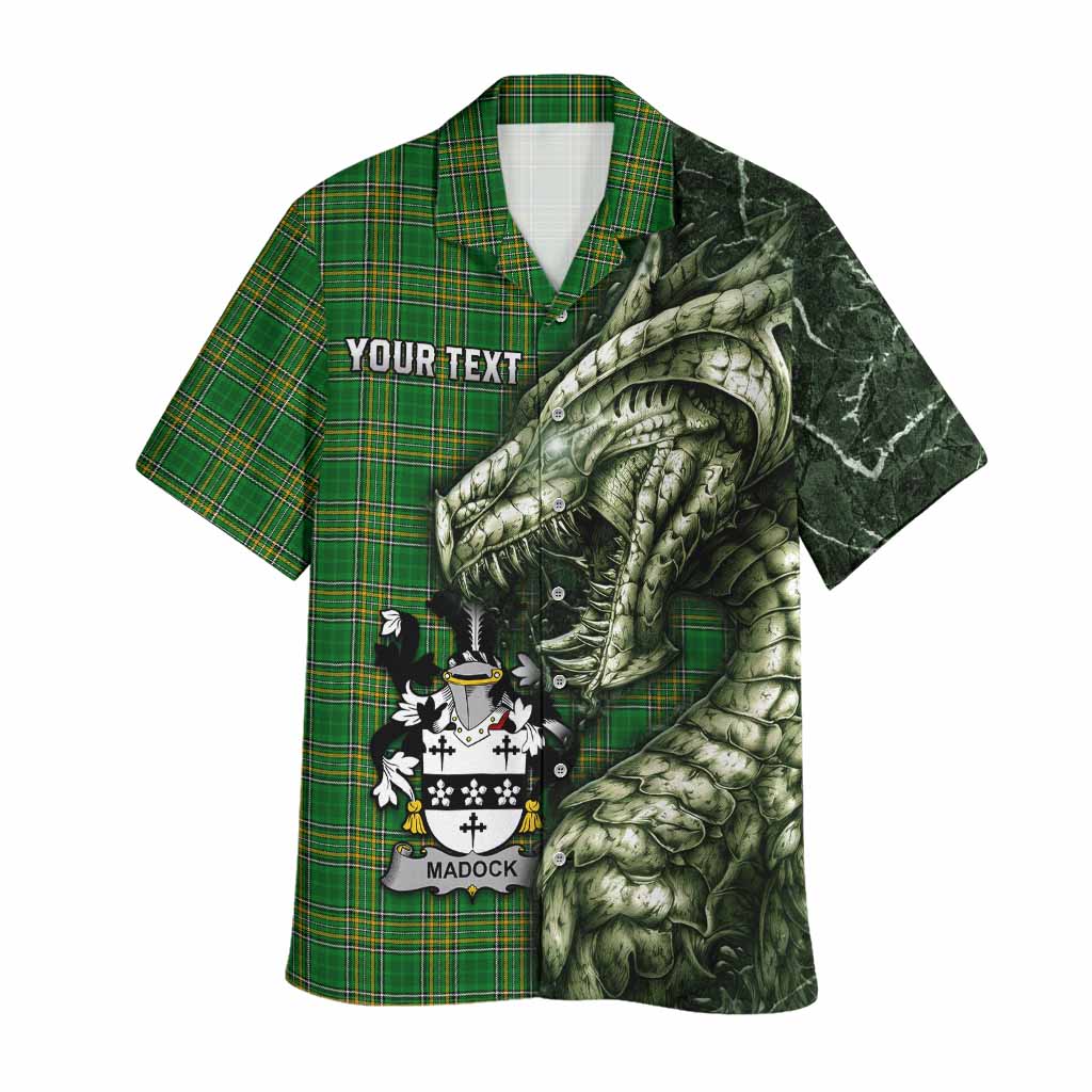 Madock Irish Clan Hawaiian Shirt Irish Roots Dragon Soul