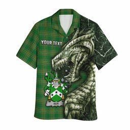 Ker Irish Clan Hawaiian Shirt Irish Roots Dragon Soul