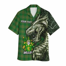 More Irish Clan Hawaiian Shirt Irish Roots Dragon Soul