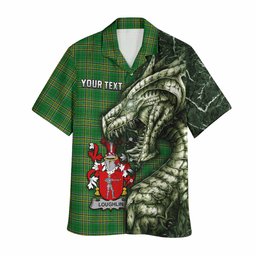 Loughlin Irish Clan Hawaiian Shirt Irish Roots Dragon Soul