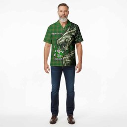 McCafferey Irish Clan Hawaiian Shirt Irish Roots Dragon Soul