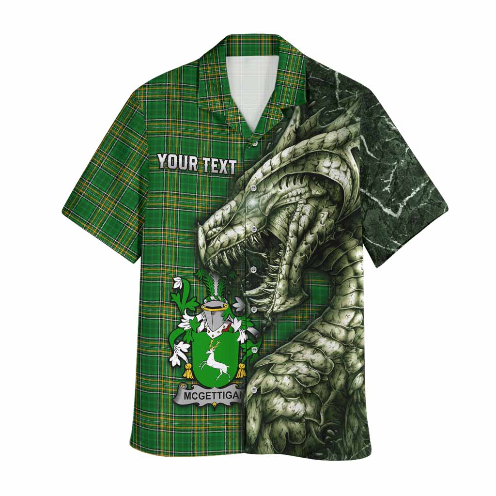McGettigan Irish Clan Hawaiian Shirt Irish Roots Dragon Soul