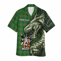 Harper Irish Clan Hawaiian Shirt Irish Roots Dragon Soul