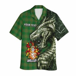 Hoey Irish Clan Hawaiian Shirt Irish Roots Dragon Soul