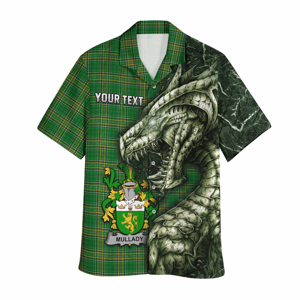 Mullady Irish Clan Hawaiian Shirt Irish Roots Dragon Soul