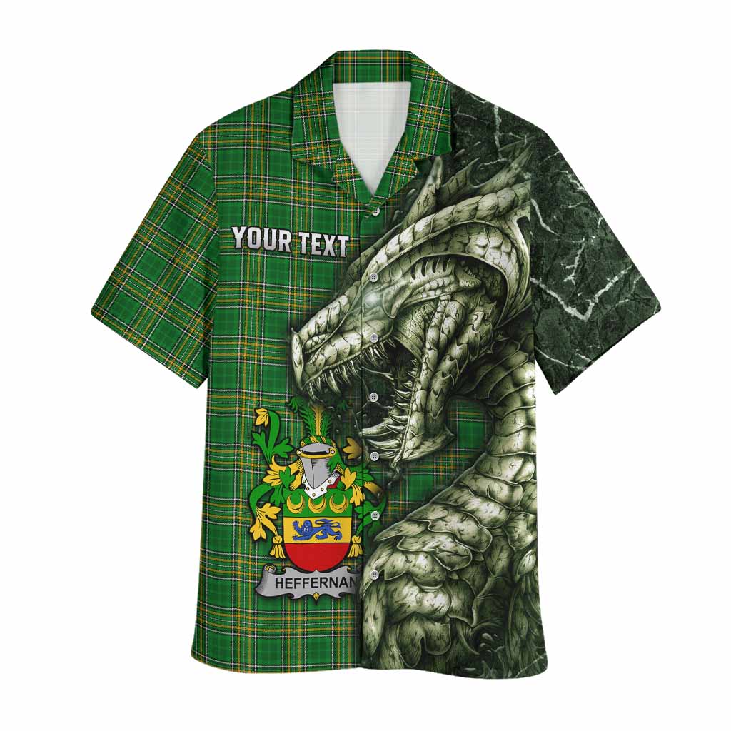 Heffernan Irish Clan Hawaiian Shirt Irish Roots Dragon Soul