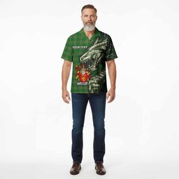 Leahy Irish Clan Hawaiian Shirt Irish Roots Dragon Soul