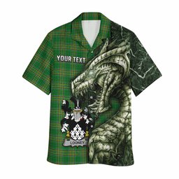Looney Irish Clan Hawaiian Shirt Irish Roots Dragon Soul