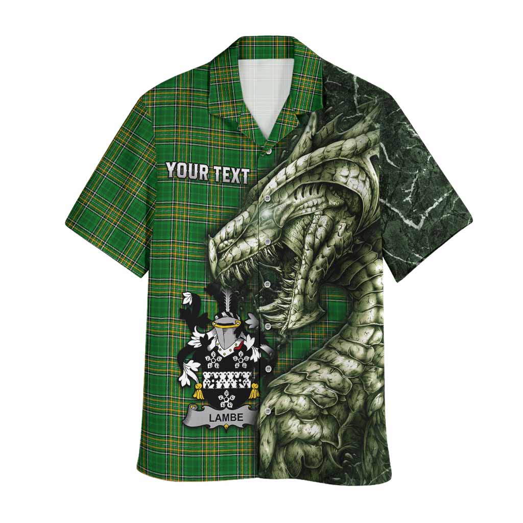Lambe Irish Clan Hawaiian Shirt Irish Roots Dragon Soul