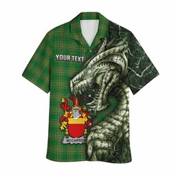 McCarron Irish Clan Hawaiian Shirt Irish Roots Dragon Soul