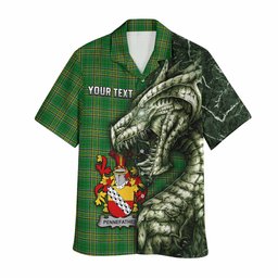 Pennefather Irish Clan Hawaiian Shirt Irish Roots Dragon Soul