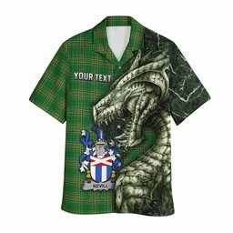 Nevill Irish Clan Hawaiian Shirt Irish Roots Dragon Soul