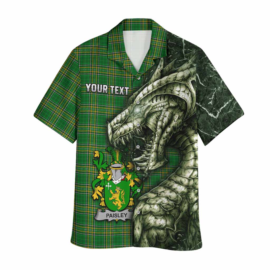 Paisley Irish Clan Hawaiian Shirt Irish Roots Dragon Soul
