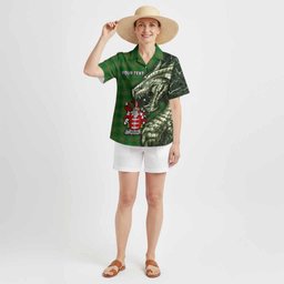Roche Irish Clan Hawaiian Shirt Irish Roots Dragon Soul
