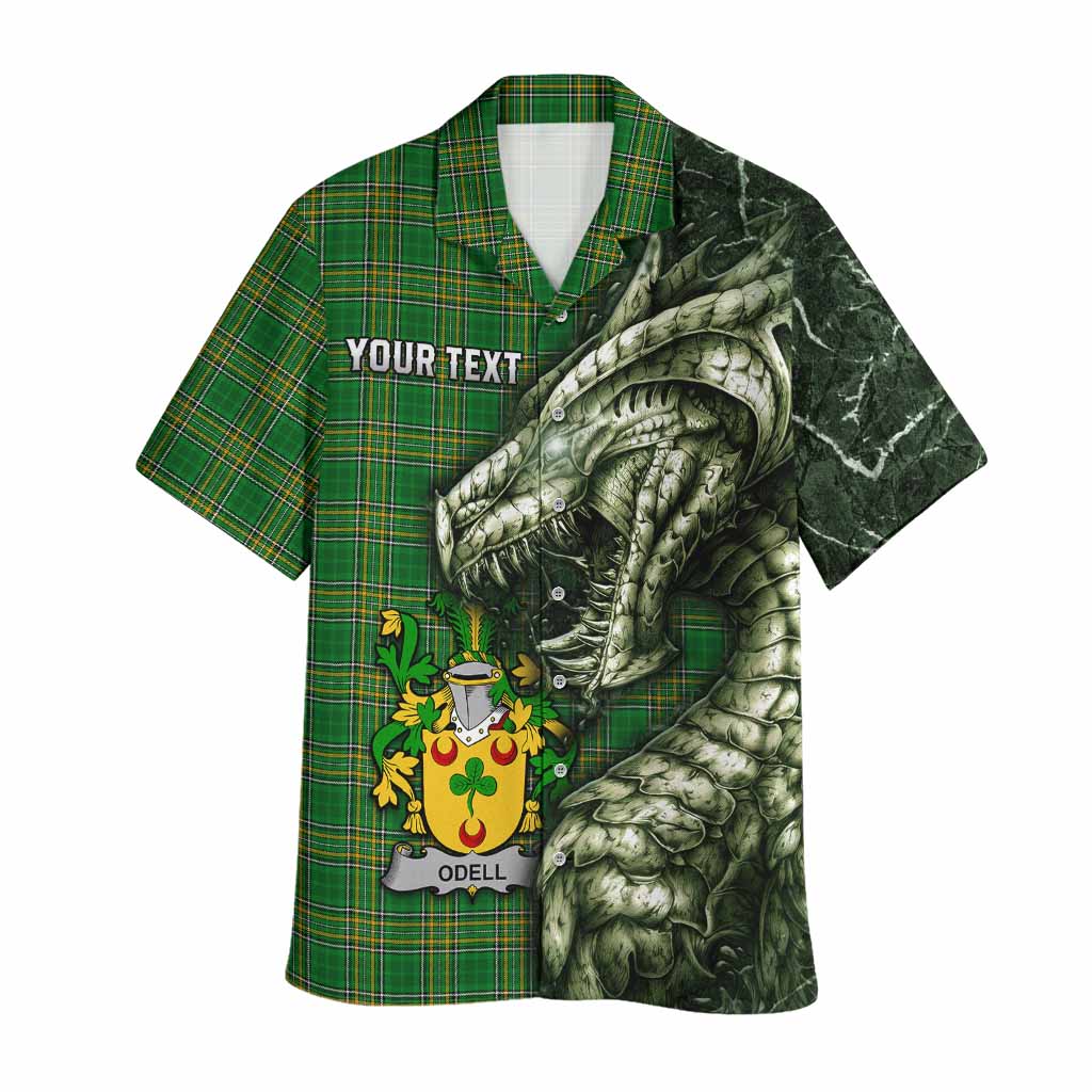 Odell Irish Clan Hawaiian Shirt Irish Roots Dragon Soul