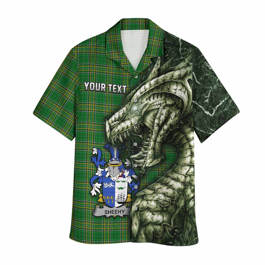 Sheehy Irish Clan Hawaiian Shirt Irish Roots Dragon Soul