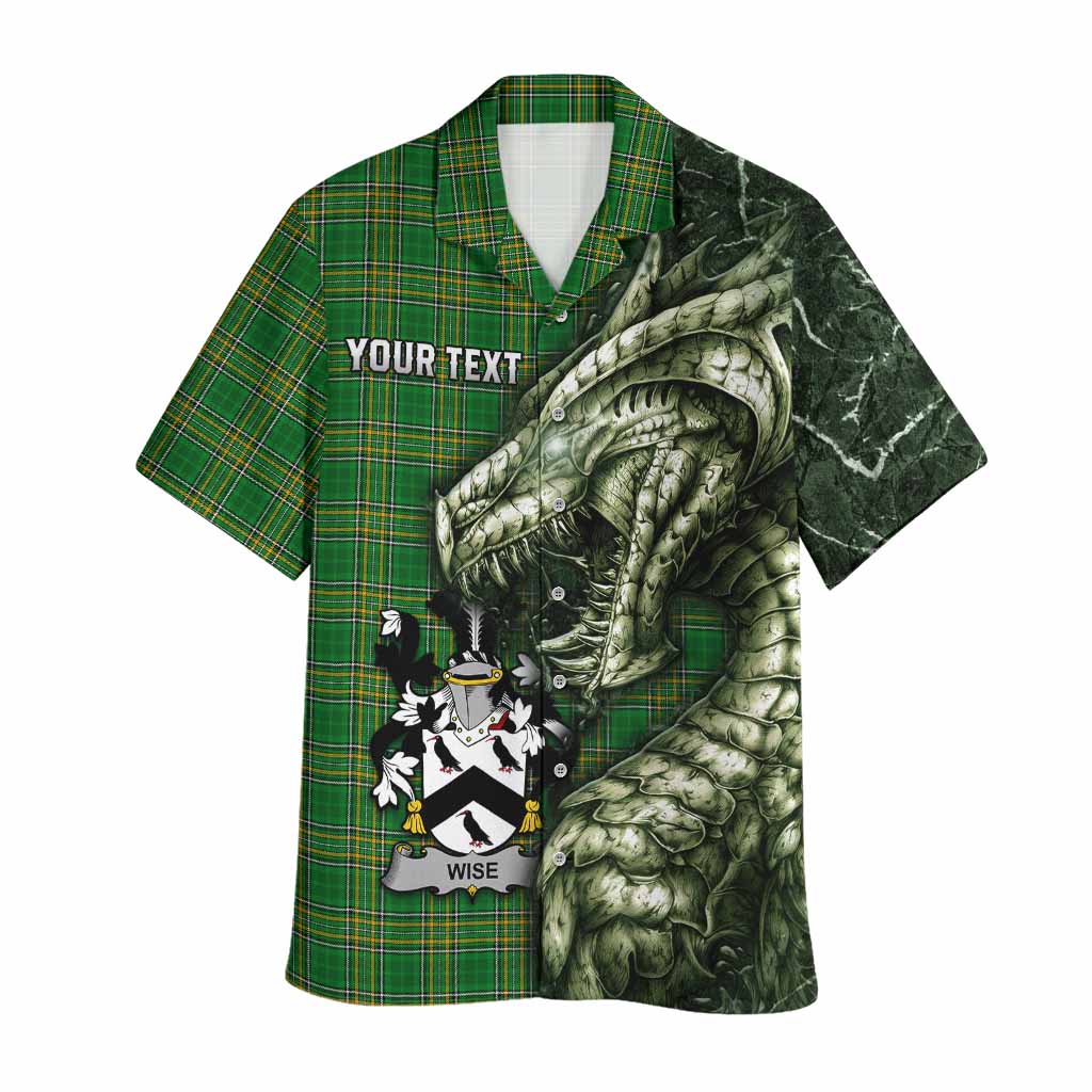 Wise Irish Clan Hawaiian Shirt Irish Roots Dragon Soul